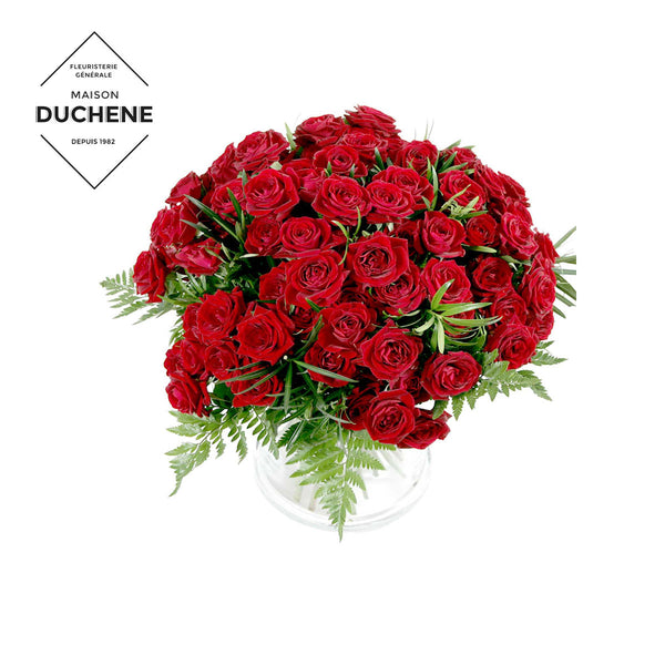 Bouquet de roses Baccara